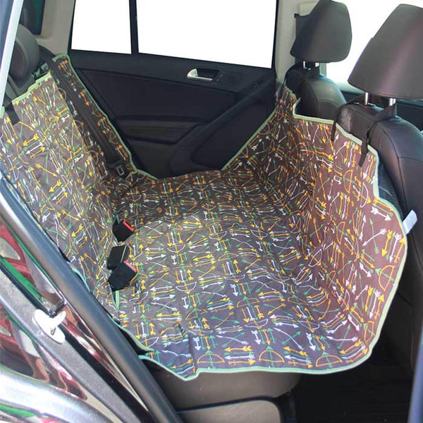 Molly Mutt Dog Car Seat Cover, Lions Roar, 56-in x 56-in
