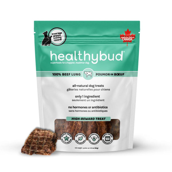 Healthybud Pure Beef Lung Wafer Dog Treats