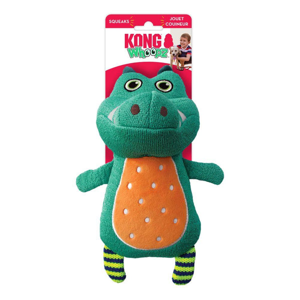 KONG Whoopz Gator Dog Toy