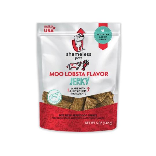 Shameless Pets Moo Lobsta Jerky Bites Dog Treats