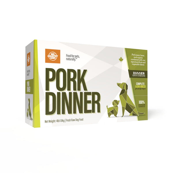 Dîner de porc cru Big Country