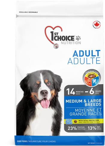 1st Choice Nutrition Maintenance Chicken Medium & Large Breed Dry Dog Food