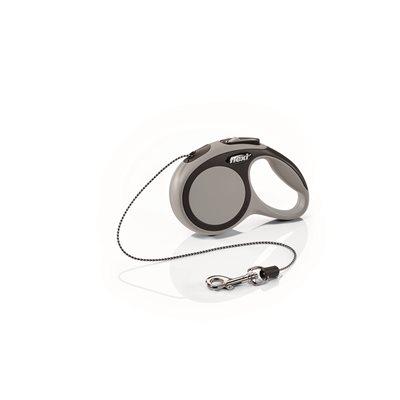 Flexi Nouvelle Laisse Confort Corde Pour Chien, Gris