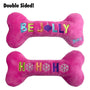 Huxley & Kent Jouet pour chien Os Power Plush Be Jolly