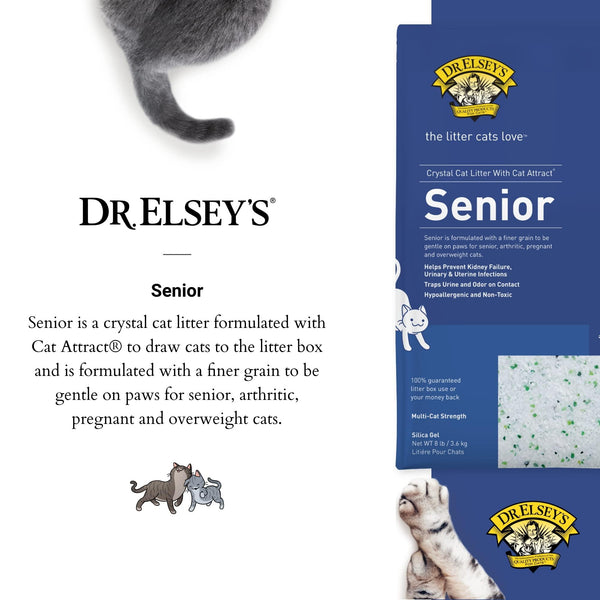 Dr. Elsey's Litière Precious Cat Senior, 8-lb