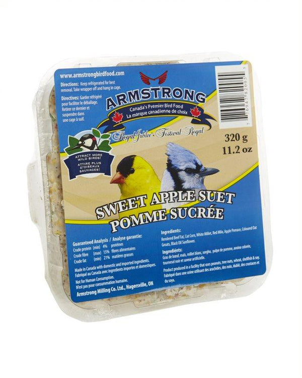 Armstrong Royal Jubilee Sweet Apple Suet Wild Bird Food