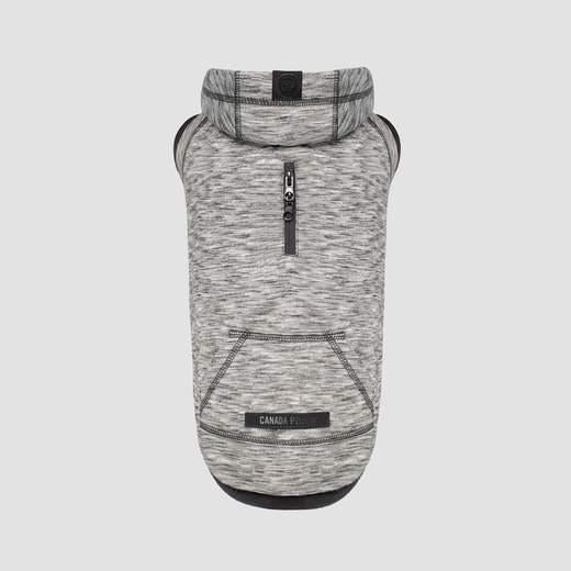 Canada Pooch Spacedye Hero Dog Hoodie, Grey Mix