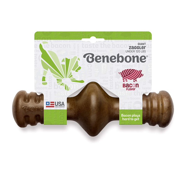 Benebone Zaggler Bacon Flavored Dog Toy