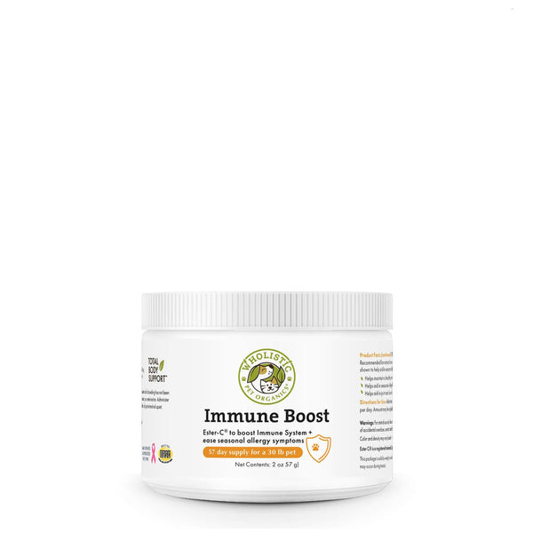Wholistic Pet Organics Immune Boost Ester-C Pet Supplement