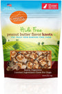 Canine Naturals Hide Free Peanut Butter Mini Knots Dog Treats