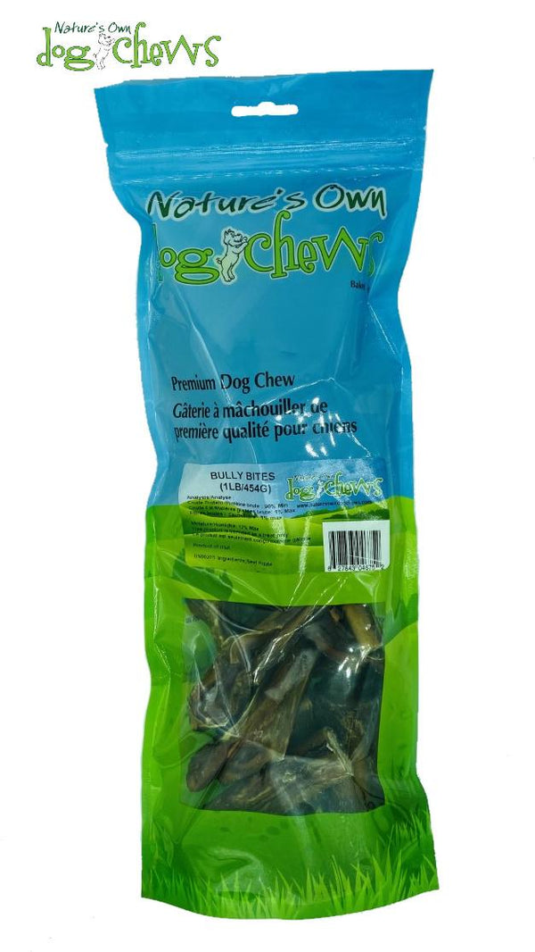 Nature's Own Friandises pour chiens Bully Bites sans odeur