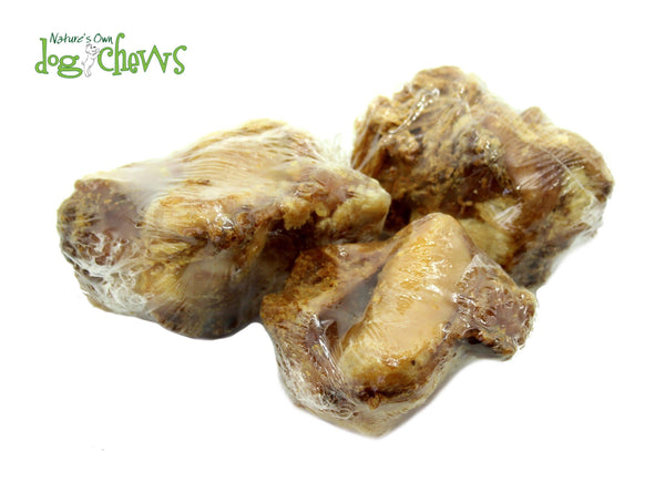Nature's Own Dog Chews Natural Dental Beef Knee Caps Dog Treats