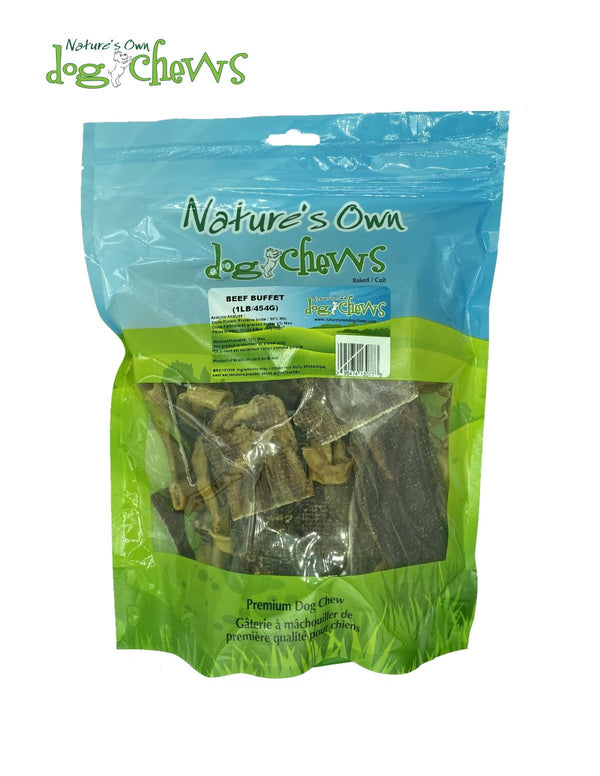 Nature's Own Dog Chews Friandises Buffet de bœuf pour chiens