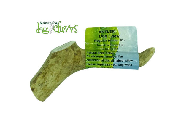 Nature's Own Dog Chews Friandises Régulières en bois de cerf pour chiens