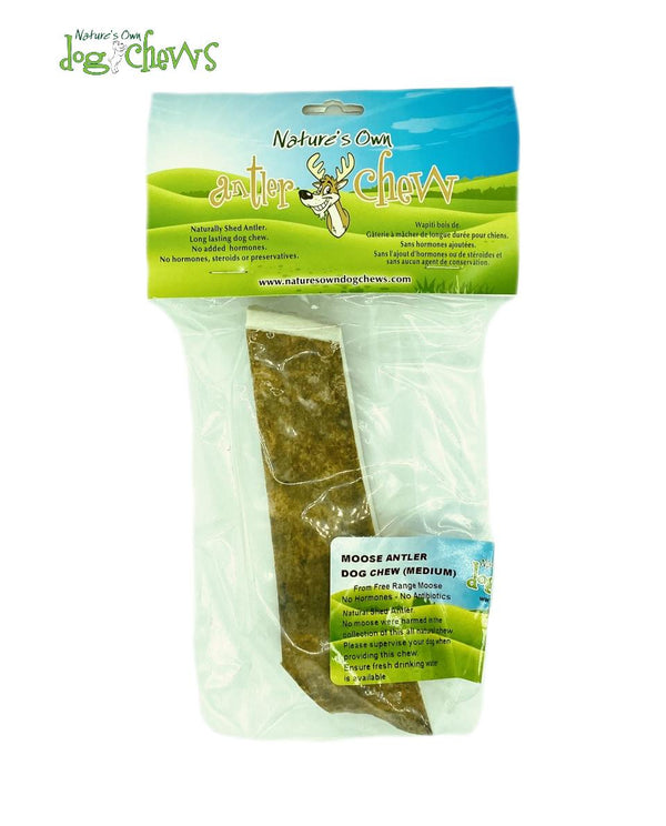 Nature's Own Dog Chews Friandises en bois d'orignal pour chiens