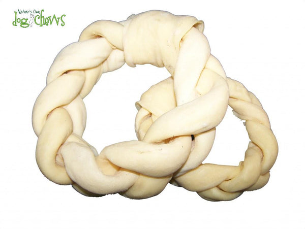 Nature's Own Dog Chews Braided Donut Dog Treats