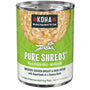 KOHA Pure Shreds Shredded Chicken Breast & Duck Entree Wet Dog Food Can