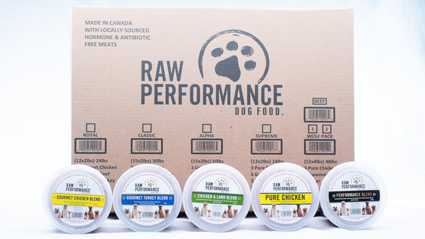 Raw Performance Variety Pack Classic 30-lb (15 x 2-lb)