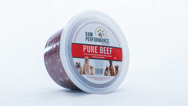 Raw Performance Pure Beef Dog Food