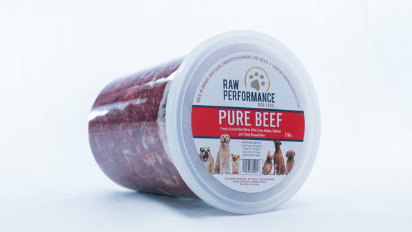 Raw Performance Pure Beef Dog Food