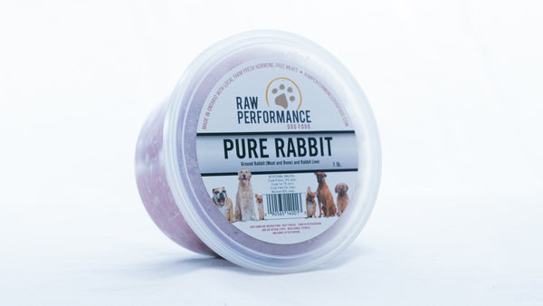 Raw Performance Pure Rabbit Dog Food