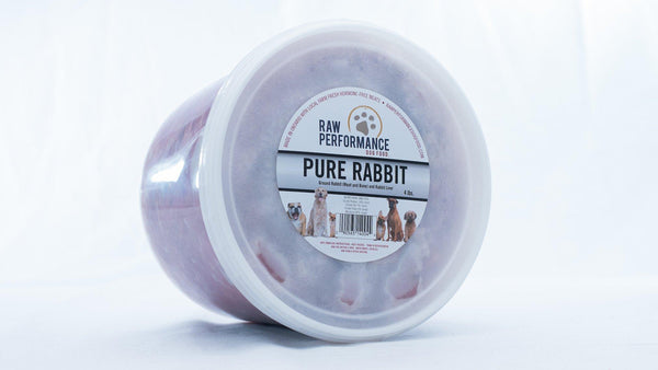 Raw Performance Pure Rabbit Dog Food
