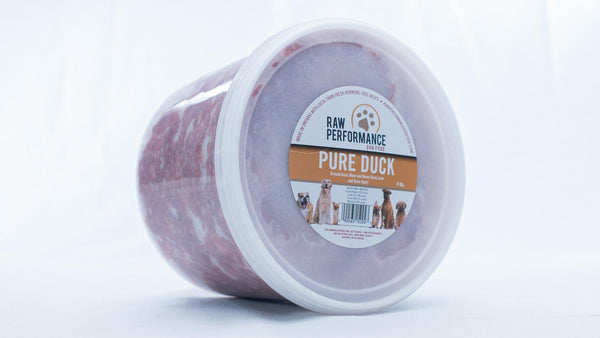 Raw Performance Pure Duck Dog Food