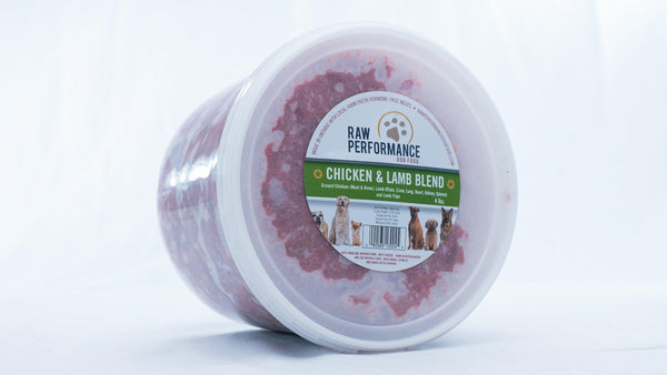 Raw Performance Chicken & Lamb Blend Dog Food