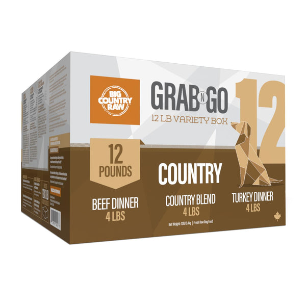 Big Country Raw Grab N Go Country Frozen Dog Food