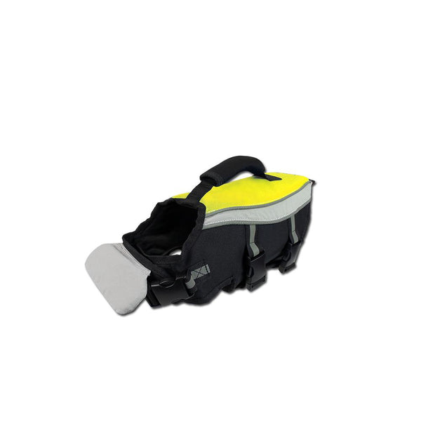 Alcott Water Adventure Dog Jacket, Neon Yellow