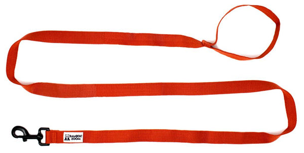 Bamboo Zoom Dog Leash, Terracotta