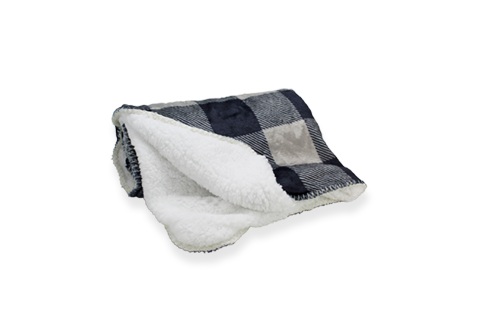 BeOneBreed Blanket Black Plaid