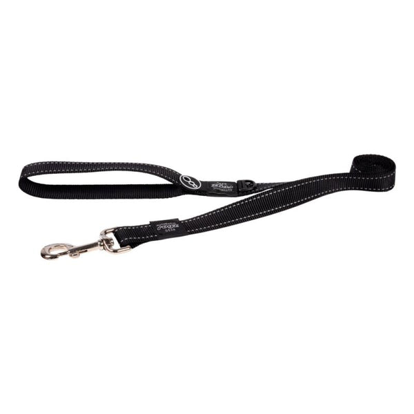 Rogz Classic Dog Leash, Black, Large