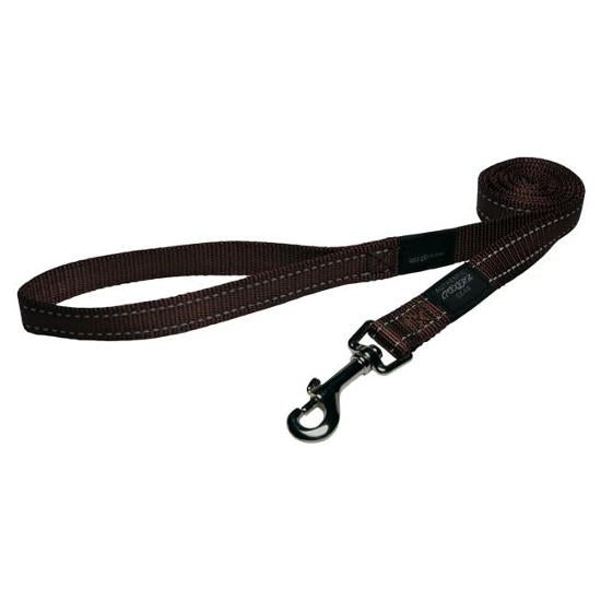 Rogz Classic Dog Leash, Chocolate, Large