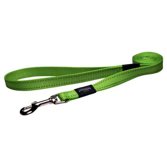 Rogz Classic Dog Leash, Lime, Large