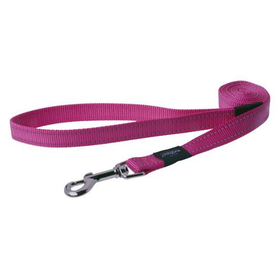 Rogz Classic Dog Leash, Pink, Large