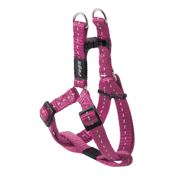 Rogz Classic Step-in Dog Harness, Pink, Small