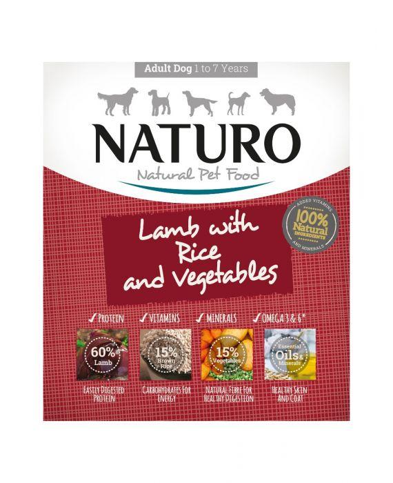 Naturo Lamb with Rice & Vegetables Wet Dog Food