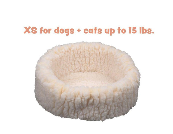HuggleHounds HuggleFleece HuggleSnuggler Dog & Cat Bed
