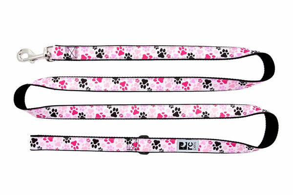 RC Pets Dog Leash, Pitter Patter Pink