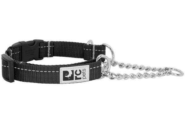 RC Pets Primary Training Clip Dog Collar, Black