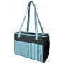 Sac de transport pour animaux TUFF Fashion Tote, rayures, 16 x 8,5 x 11 po