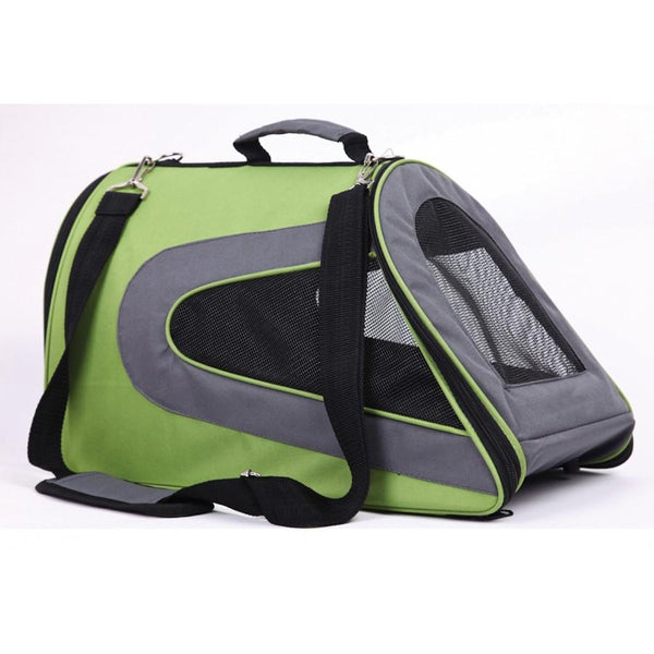TUFF Airline Pet Carrier, Lime Green, 19 x 10.5 x 10.5-in