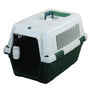 Transporteur de luxe TUFF avec support de ceinture de sécurité pour animaux de compagnie, vert, 25 x 16 x 16 po