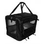TUFF Cage souple deluxe pour chiens, noir
