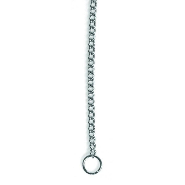 TUFF Link Fine Chrome Dog Choke