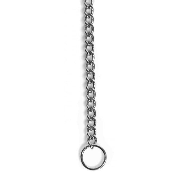 TUFF Link Heavy Chrome Dog Choke