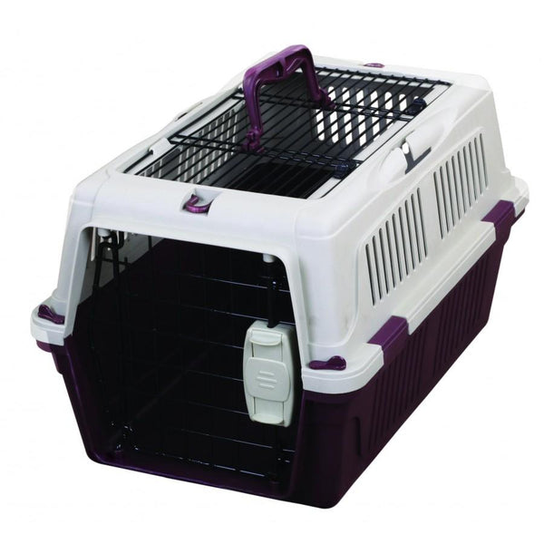TUFF Deluxe Pet Transport & Kennel, Burgundy