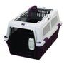 Transport et chenil TUFF Deluxe pour animaux de compagnie, bourgogne