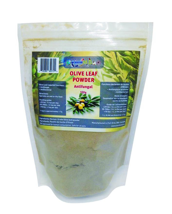 Earth M.D. Olive Leaf Powder Pet Supplement